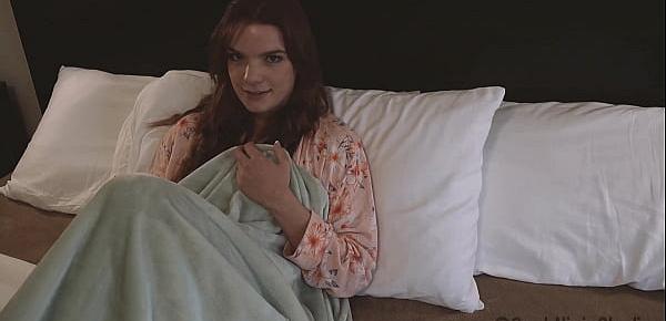 Step Sister and Brother Waste Time Together Masturbating and Fucking Preview - Dahlia Red  Emma Johnson